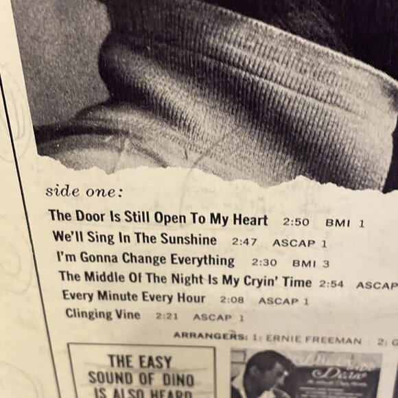 Dean Martin The Door Is Still Open To My Heart (Vinyl, 1964) Reprise R-6140 Fai - Picture 5 of 12